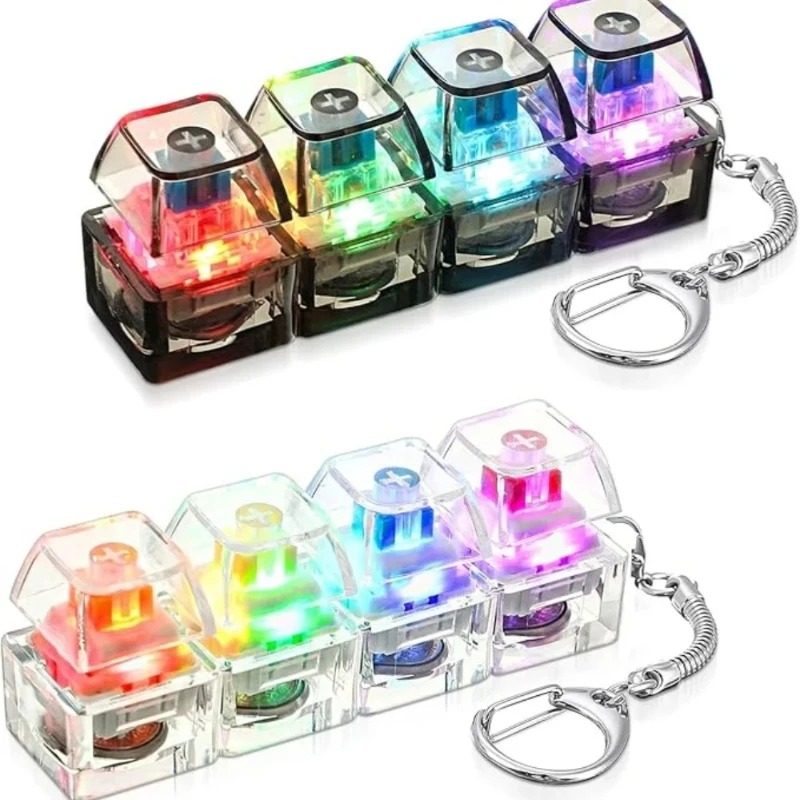 Electronics Gadgets For Kids - ميدالية مفاتيح لوحة مفاتيح LED، ألعاب