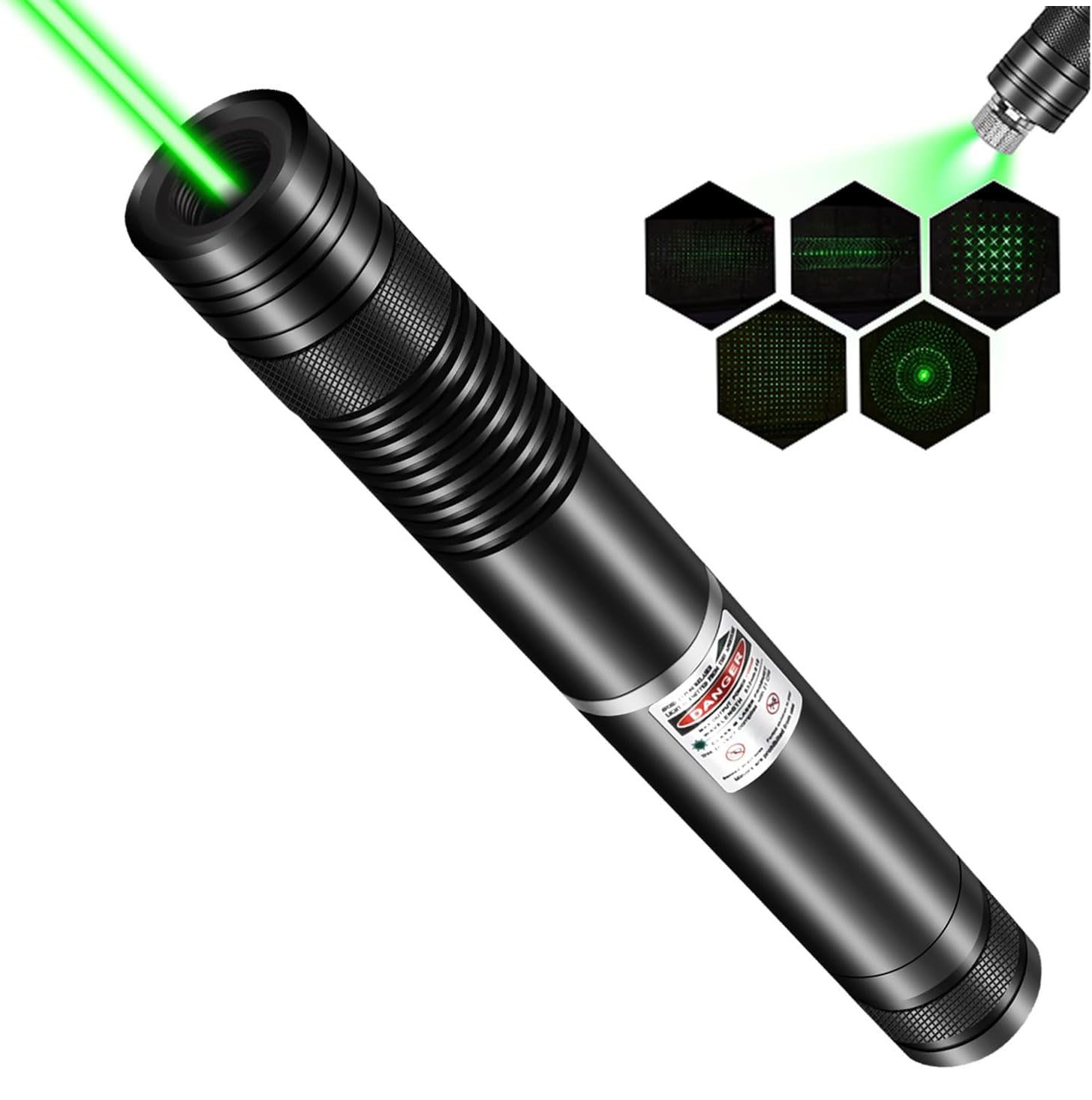 Laser Pointer Presenter - مصباح يدوي قابل لإعادة الشحن بشعاع