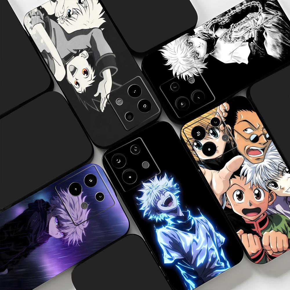Xiaomi Redmi Note 13 - حافظة هاتف أنيمي H-Hunter K-Killua لهاتف