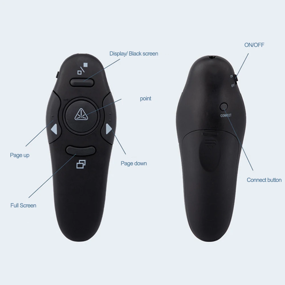 Laser Pointer Presenter - مقدم لاسلكي للتحكم عن بعد 2.4