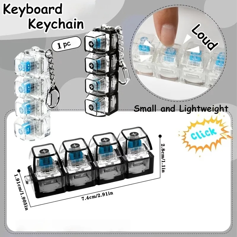ميدالية مفاتيح لوحة مفاتيح LED - مراجعة Electronics Gadgets For Kids وسعره