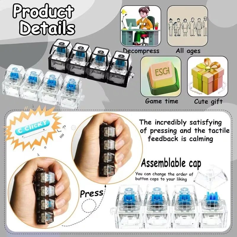 ميدالية مفاتيح لوحة مفاتيح LED - مراجعة Electronics Gadgets For Kids وسعره