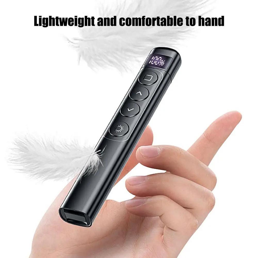 عرض تقديمي لاسلكي قابل للطي 2. - مراجعة Laser Pointer Presenter وسعره