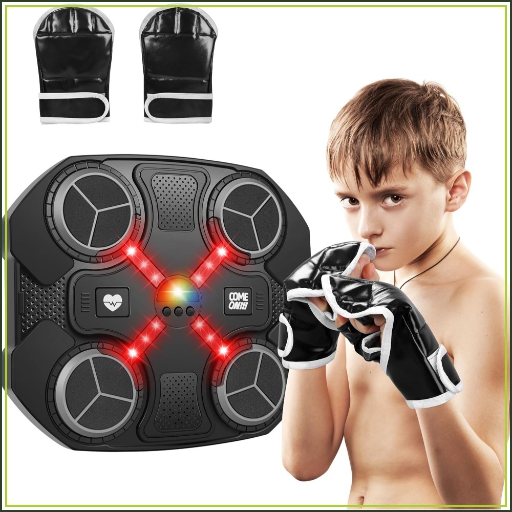 جهاز ملاكمة ذكي مع بلوتوث، لعب - مراجعة Led Gloves Music وسعره