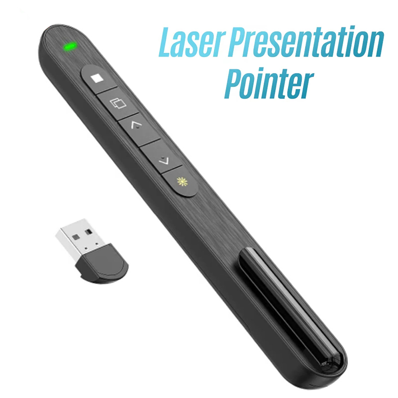 مقدم لاسلكي صفحة الليزر الأحمر - مراجعة Laser Pointer Presenter وسعره