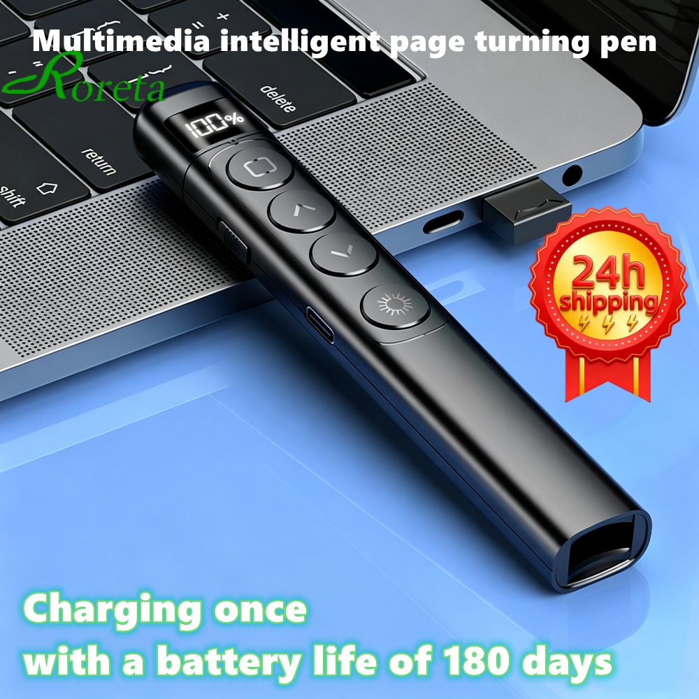 قلم عرض لاسلكي للعروض التقديمي - مراجعة Laser Pointer Presenter وسعره