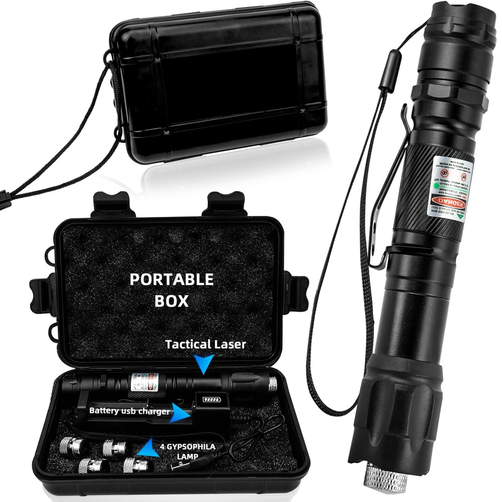 مؤشر ليزر أخضر صغير مع ضوء LED - مراجعة Laser Pointer Presenter وسعره