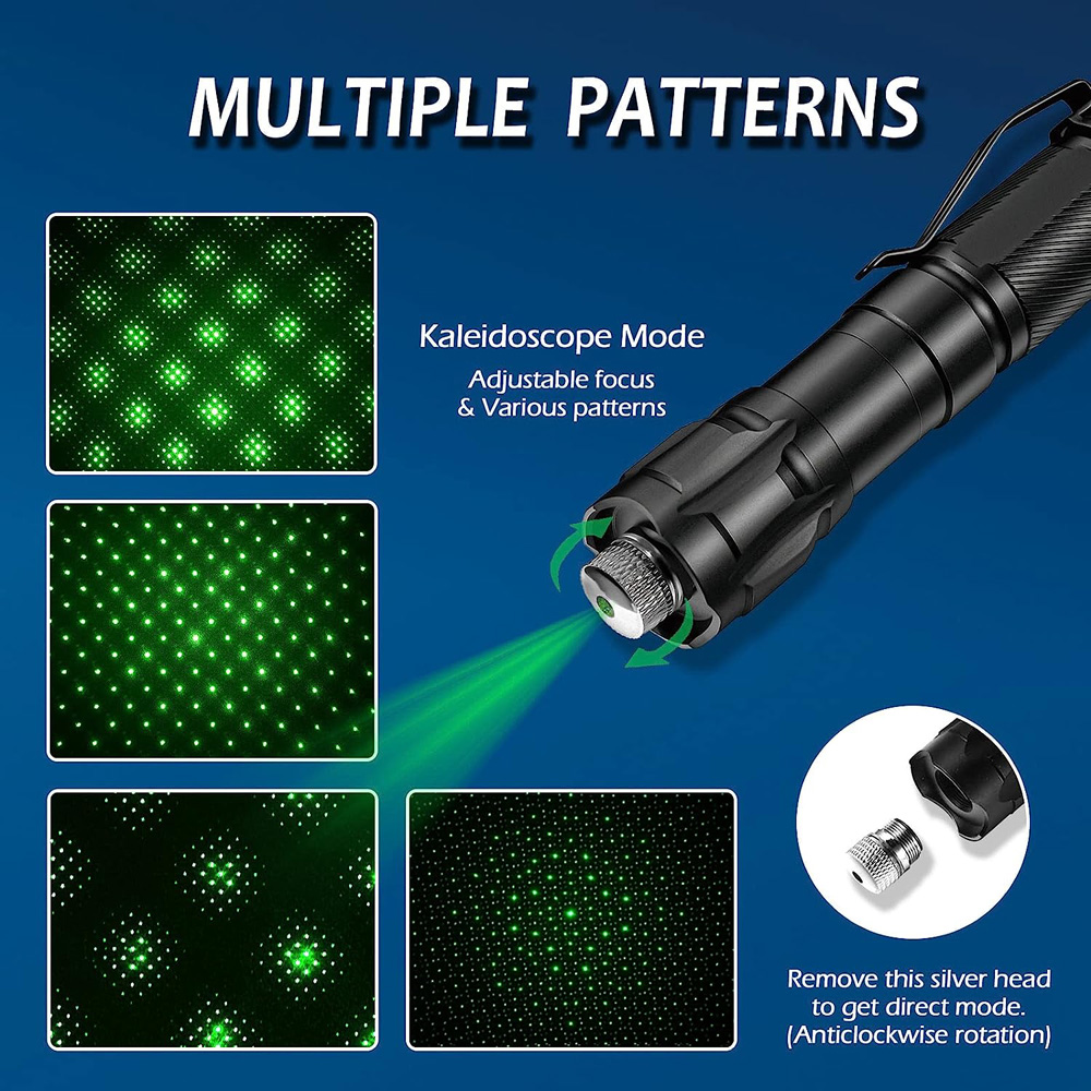 مؤشر ليزر أخضر صغير مع ضوء LED - مراجعة Laser Pointer Presenter وسعره