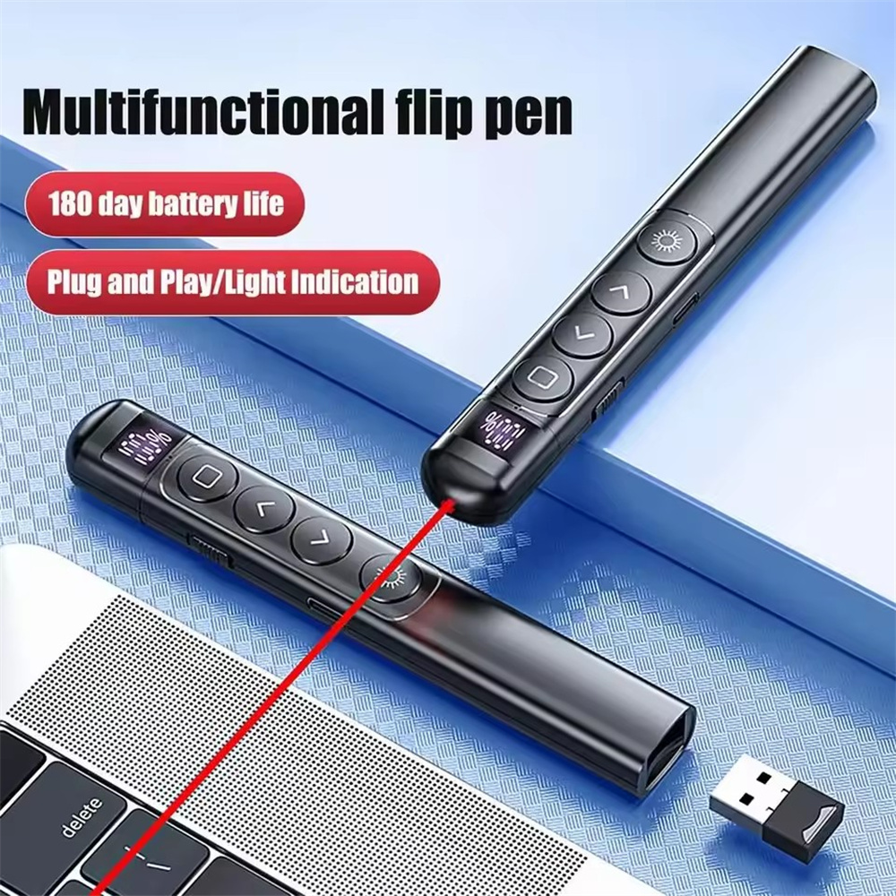 قلم تحكم عن بعد لاسلكي جديد لل - مراجعة Laser Pointer Presenter وسعره
