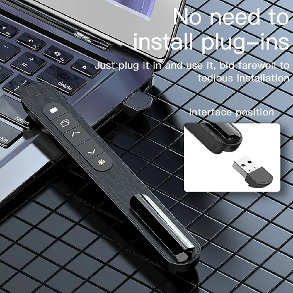 مقدم لاسلكي صفحة تحول القلم 2. - مراجعة Laser Pointer Presenter وسعره